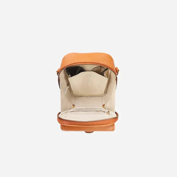 Kožená crossbody taška