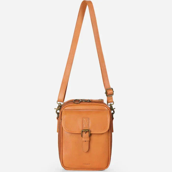 Kožená crossbody taška