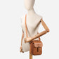 Kožená crossbody taška