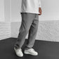 Pantalon tube côtelé